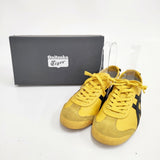 ONITSUKA TIGER MEXICO 66 定価15400円 25.5cm ユニセックス スニーカー イエロー レディース オニツカタイガー【中古】6-0224G◎