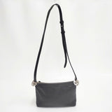 cornelian taurus by daisuke iwanaga レザー 革 ショルダーバッグ ブラック メンズ コーネリアンタウラスバイダイスケイワナガ【中古】6-0117G◎