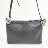 cornelian taurus by daisuke iwanaga レザー 革 ショルダーバッグ ブラック メンズ コーネリアンタウラスバイダイスケイワナガ【中古】6-0117G◎