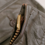 US.ARMY G-1 フライトジャケット 84年製 80年代 レザー 革 サイズ40 ミリタリージャケット ブラウン メンズ ユーエスアーミー/アメリカ軍【中古】6-0109T♪