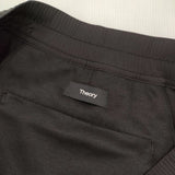 theory 新品 BRAY PANT CONNECT JSY ポリエステルジャージ パンツ ブラック メンズ セオリー【中古】6-0404G∞