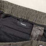 theory ZAINE BE A NAMBA MELANGE イージースラックス パンツ グレー メンズ セオリー【中古】6-0404G∞