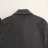 Mackintosh GM-016F-DU-SH サイズ36 ウール メルトン ピーコート ネイビー メンズ マッキントッシュ【中古】6-0126T♪