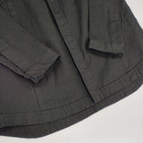 RIP VAN WINKLE Linen jersey Shirts RW-305 サイズ3 定価41800円 リネン 長袖シャツ ブラック メンズ リップヴァンウィンクル【中古】6-0328M♪