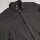 RIP VAN WINKLE Linen jersey Shirts RW-305 サイズ3 定価41800円 リネン 長袖シャツ ブラック メンズ リップヴァンウィンクル【中古】6-0328M♪