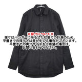 RIP VAN WINKLE Linen jersey Shirts RW-305 サイズ3 定価41800円 リネン 長袖シャツ ブラック メンズ リップヴァンウィンクル【中古】6-0328M♪