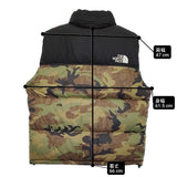 THE NORTH FACE ノベルティーヌプシベスト サイズL 定価31900円 ND92233 ダウンベスト カーキ ブラック メンズ ザノースフェイス【中古】6-0112T♪
