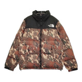 THE NORTH FACE ノベルティーヌプシダウンジャケット ND92336R サイズL ブラウン ブラック メンズ ザノースフェイス【中古】6-0112A♪