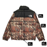 THE NORTH FACE ノベルティーヌプシダウンジャケット ND92336R サイズL ブラウン ブラック メンズ ザノースフェイス【中古】6-0112A♪