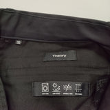 theory JAKE BE J SETTILE LT サイズ32 イージー ストレッチ パンツ ブラック メンズ セオリー【中古】6-0215G♪