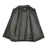 mont-bell ウール トラベルコート 2101105 サイズL 中綿 コート チャコールグレー メンズ モンベル【中古】6-0112T♪