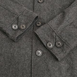 mont-bell ウール トラベルコート 2101105 サイズL 中綿 コート チャコールグレー メンズ モンベル【中古】6-0112T♪