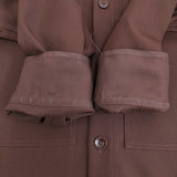 JIL SANDER ギャバジン シャツジャケット J22DL0176 定価199100円 サイズ38 長袖シャツ 23AW ブラウン系 メンズ ジルサンダー【中古】6-0106T♪
