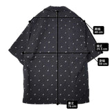 OAMC 3520700035 Rayon Whole Pattern Shortsleeve Shirt 半袖シャツ ブラック メンズ オーエーエムシー【中古】6-0601S∞