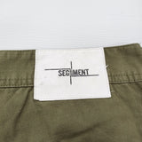 SEGMENT セグメント リップストップ カーゴパンツ サイズ3 カーゴパンツ カーキ メンズ【中古】6-0215G♪