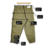 SEGMENT セグメント リップストップ カーゴパンツ サイズ3 カーゴパンツ カーキ メンズ【中古】6-0215G♪