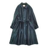 OUTIL MANTEAU UZES マントゥユーゼス OU-T021W 藍染め サイズ2 定価88000円 コート 21AW ブラックインディゴ メンズ ウティ【中古】6-0126T♪