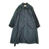 OUTIL MANTEAU UZES マントゥユーゼス OU-T021W 藍染め サイズ2 定価88000円 コート 21AW ブラックインディゴ メンズ ウティ【中古】6-0126T♪