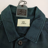 OUTIL MANTEAU UZES マントゥユーゼス OU-T021W 藍染め サイズ2 定価88000円 コート 21AW ブラックインディゴ メンズ ウティ【中古】6-0126T♪