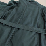 OUTIL MANTEAU UZES マントゥユーゼス OU-T021W 藍染め サイズ2 定価88000円 コート 21AW ブラックインディゴ メンズ ウティ【中古】6-0126T♪