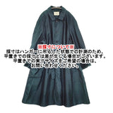 OUTIL MANTEAU UZES マントゥユーゼス OU-T021W 藍染め サイズ2 定価88000円 コート 21AW ブラックインディゴ メンズ ウティ【中古】6-0126T♪