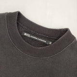 nicholson and nicholson コットン サイズ38 トレーナー スウェット ブラック レディース ニコルソンアンドニコルソン【中古】6-0418M∞