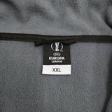 Brighton & Hove Albion ブライトン UEFA ユーロリーグジャケット XXL 三苫薫 サッカー フリース裏地 ブルゾン ブラック メンズ【中古】6-0118T♪