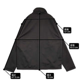 Brighton & Hove Albion ブライトン UEFA ユーロリーグジャケット XXL 三苫薫 サッカー フリース裏地 ブルゾン ブラック メンズ【中古】6-0118T♪