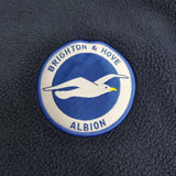 Brighton & Hove Albion ブライトン サイズXL フリース 三苫薫 ジャケット ネイビー メンズ【中古】6-0118T♪