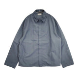 sturla 新品 Zip Sleeve Shirt UK製 ジップジャケット サイズM 長袖シャツ グレー メンズ スターラ【中古】6-0412M∞