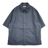 sturla 新品 Zip Sleeve Shirt UK製 ジップジャケット サイズM 長袖シャツ グレー メンズ スターラ【中古】6-0412M∞