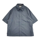 sturla 新品 Zip Sleeve Shirt UK製 ジップジャケット サイズL 長袖シャツ グレー メンズ スターラ【中古】6-0412M∞