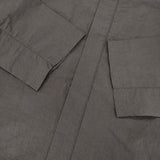 sturla 新品 Zip Sleeve Shirt UK製 ジップジャケット サイズL 長袖シャツ グレー メンズ スターラ【中古】6-0412M∞