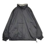 DOPE DENIM CO UK ドープ リップストップ ブルゾン ナイロンジャケット ブラック メンズ【中古】6-0215M♪