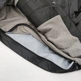 DOPE DENIM CO UK ドープ リップストップ ブルゾン ナイロンジャケット ブラック メンズ【中古】6-0215M♪