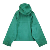 Burgunder バーガンダー Waxed Cotton Jacket ワックスコットンジャケット マウンテンパーカー グリーン メンズ【中古】6-0118M♪#