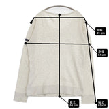glamb カレッジロゴ サイズ2 スウェット キナリ 生成 ライトグレー メンズ グラム【中古】6-0320M♪