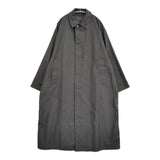 Steven Alan ベリーマエックスオーバー バルマカーンコート サイズL 定価47300円 ステンカラーコート ブラック メンズ スティーブンアラン【中古】6-0320M♪
