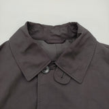 Steven Alan ベリーマエックスオーバー バルマカーンコート サイズL 定価47300円 ステンカラーコート ブラック メンズ スティーブンアラン【中古】6-0320M♪