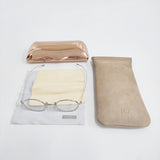 10 eyevan no.5 (44) c.1S 44□22.145 定価85800円 眼鏡 度なし ボストンシェイプ 丸メガネ メガネ シルバー メンズ テンアイヴァン【中古】6-0118G♪