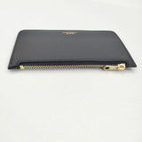 A.P.C. カードケース型 ウォレット レザー 財布 ブラック ユニセックス アーペーセー【中古】6-0530G∞