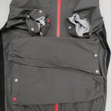 BEAMS BEAMS GOLF レインジャケット 定価32000円 サイズS ブルゾン 2way ナイロンジャケット グレー メンズ ビームス【中古】6-0320M♪