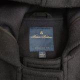 Brooks Brothers ダブルフェイス ダッフルコート 19-42-3521 サイズS ダッフルコート ネイビー メンズ ブルックスブラザーズ【中古】6-0118A♪