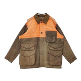 FILSON ヴィンテージ オイルド USA製 ハンティング ジャケット 80年代から90年代前半 ブラウン オレンジ メンズ フィルソン【中古】6-0719T∞