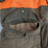 FILSON ヴィンテージ オイルド USA製 ハンティング ジャケット 80年代から90年代前半 ブラウン オレンジ メンズ フィルソン【中古】6-0719T∞
