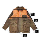 FILSON ヴィンテージ オイルド USA製 ハンティング ジャケット 80年代から90年代前半 ブラウン オレンジ メンズ フィルソン【中古】6-0719T∞