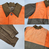 FILSON ヴィンテージ オイルド USA製 ハンティング ジャケット 80年代から90年代前半 ブラウン オレンジ メンズ フィルソン【中古】6-0719T∞