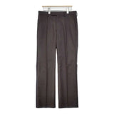District UA GABA SIDELINE STRAIGHT 1PLEATS PANTS 定価33000円 スラックス パンツ 24AW ブラウン メンズ ディストリクトユナイテッドアローズ【中古】6-0719T∞