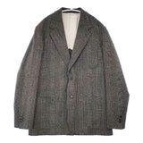 Adam et Rope WILD LIFE TAILOR 2Bテーラードジャケット 3ピース グレンチェック ウール セットアップ ブラック ブラウン メンズ アダムエロペ/ワイルドライフテーラー【中古】6-0719T∞