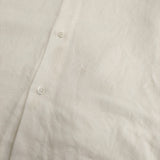 un/unbient Regular Collar Shirt 定価39600円 サイズ2 ウール 長袖シャツ 25AW オフホワイト メンズ アン【中古】6-0219T♪